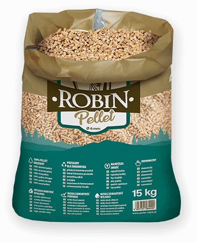 worek pelletu opałowego Robin do kupienia w Ornecie lub sklepie internetowym
